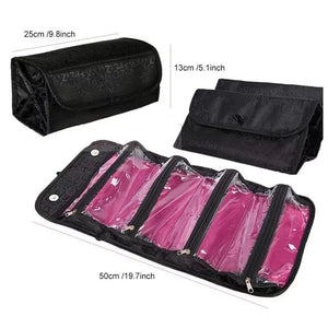 Roll - N - Go - Travel Cosmetic & Toiletry Bag - Zambeel
