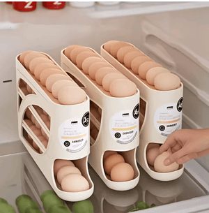 Rolling Egg Dispenser Rack - Zambeel