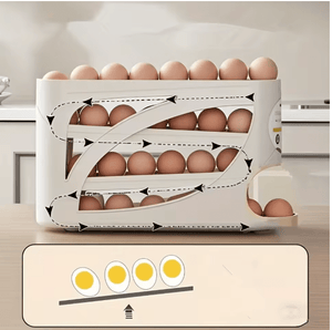 Rolling Egg Dispenser Rack - Zambeel