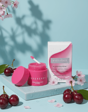 Rose Berry - Plush Puddin Intensive Recovery Lip Mask - Zambeel