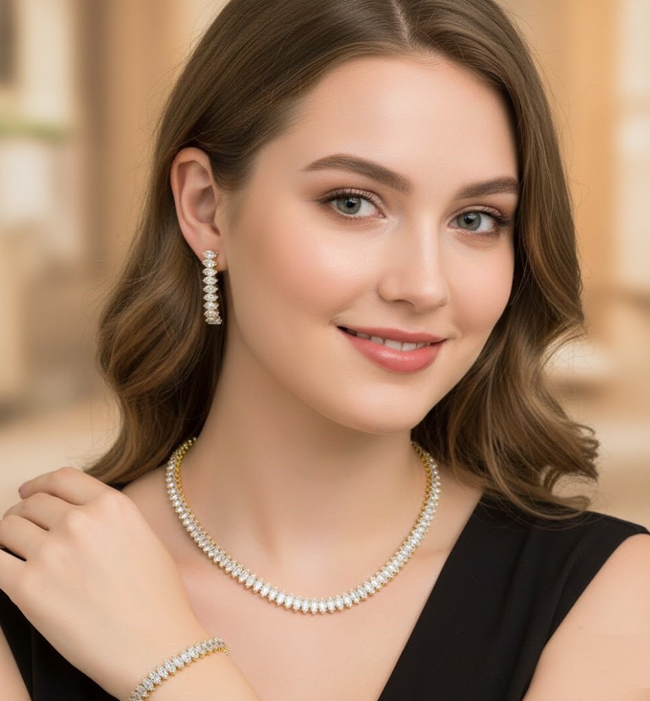 Royal Sparkle Jewelry Set - Zambeel