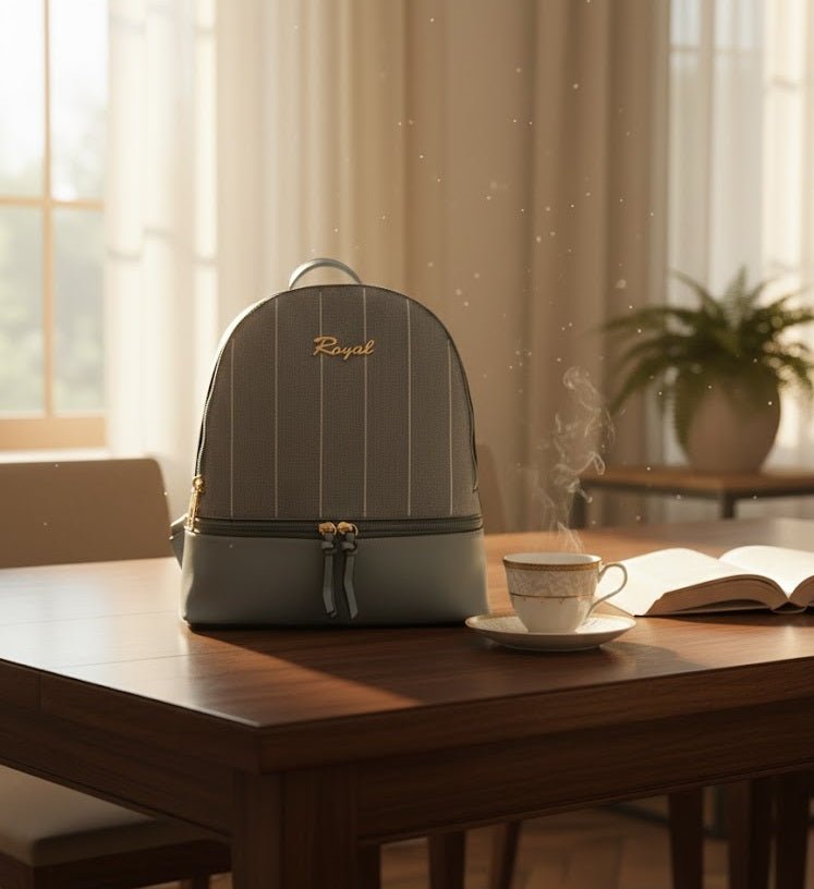 Royal Striped Backpack - Zambeel