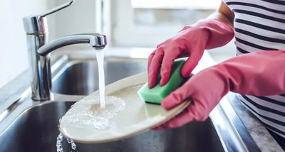 Rubber Kitchen Cleaning Gloves - Zambeel