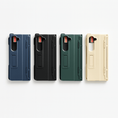 Rugged Fold‑Away Kickstand Armor Case - Zambeel