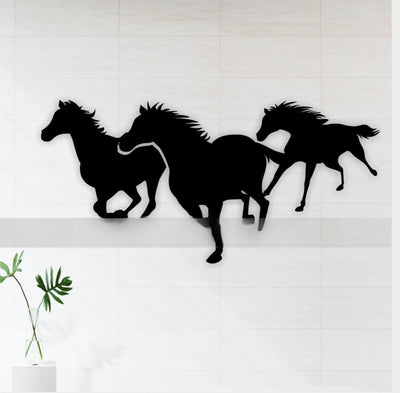 Running Horse Acrylic Wall Frame - Zambeel