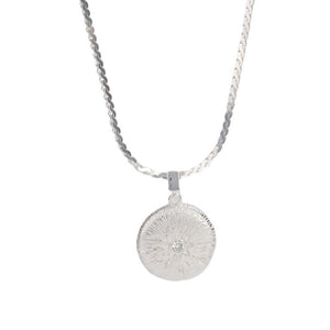 S925 Sterling Silver Zircon Necklace - Zambeel