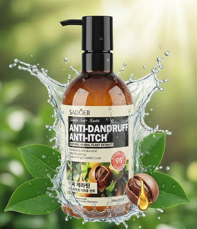 SADOER - Camellia Seed + Keratin Anti - Dandruff Anti - Itch Shampoo - Zambeel