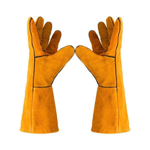 Scratch Protection Leather Gloves - Zambeel