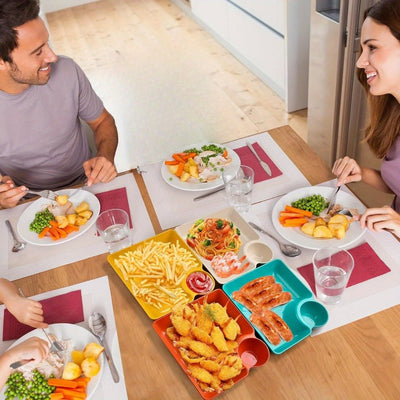 Serving Platter Set with Dip Bowl - Zambeel