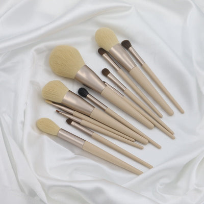 Set Of 12 Makeup Brushes - Zambeel