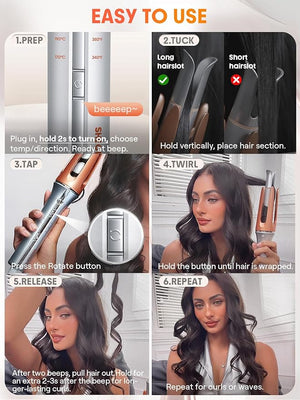 SHEGLAM HAIR – It - Curl One - Touch Instant Curler © - Zambeel