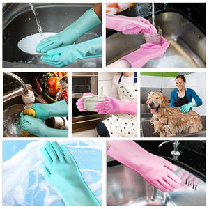 Silicone Cleaning Gloves - Zambeel
