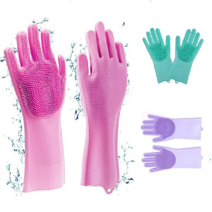 Silicone Cleaning Gloves - Zambeel