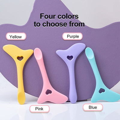 Silicone Eyeliner Stencil Wing Tip Mascara Drawing Lipstick Aid Face Cream Applicator For Beginners Makeup Tool Eyeliner Stencils Silicone Winged Tip Eyeliner Aid Eyebrow Pencil Stencil Reusable - Zambeel