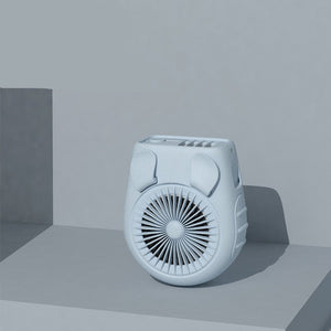 Small Carry - on Waist Hanging Fan, Rechargeable Mini Hanging Neck Fan - Zambeel