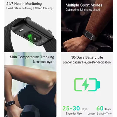 Smart Bracelet Fitness Tracker Band - Zambeel