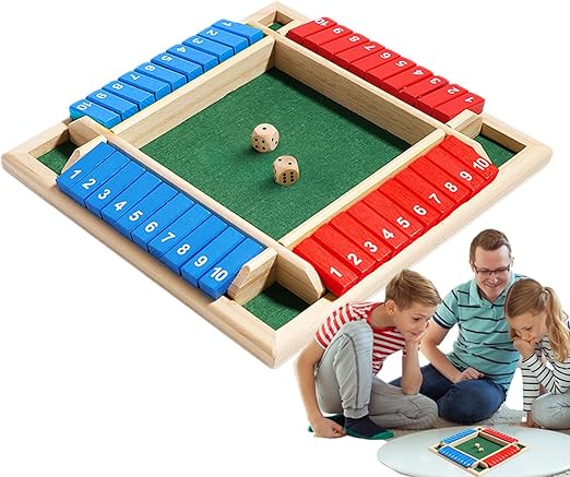 Smart Games - 4 Players Dice Board Game Set