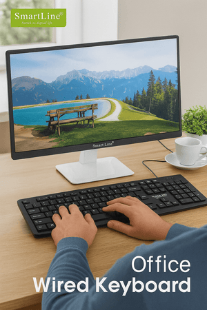 SmarTLine - Office Wired Keyboard - Zambeel