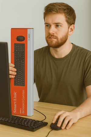 SmartLink - Wired Keyboard Combo - Zambeel