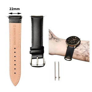 Soft Leather Smart Watch Strap - Zambeel