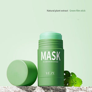 Solid Cleansing Mask Oil Control Shrink Pores To Blackheads Cleansing Green Tea Solid Mask Mud Eggplant Mud Mask - Zambeel