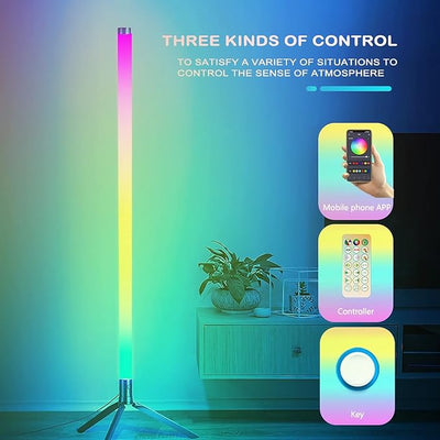 Space - Saving RGB LED Floor Lamp - Zambeel