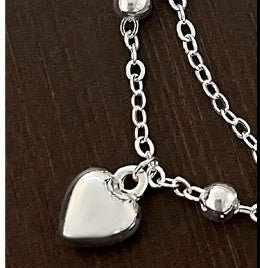 Special - interest Design Double - layer Three - dimensional Peach Heart Bracelet - Zambeel
