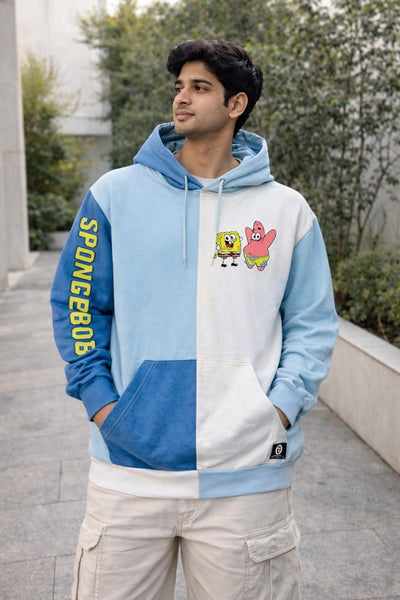 SpongeBob Color Block Hoodie - Zambeel