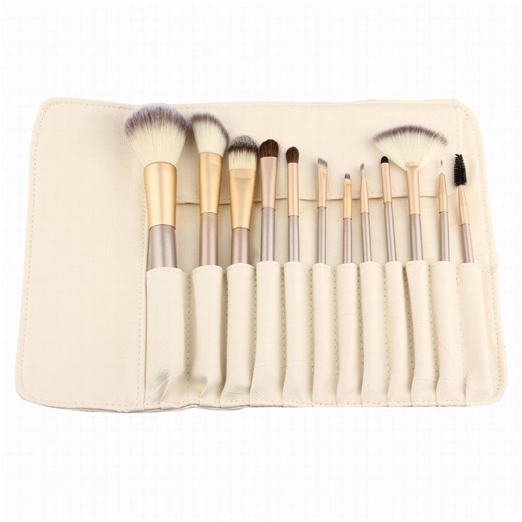 Spot Detonating 121824, White Make - up, White Make - up Brush, 24 Make - up And Brush Suits For Portable Beauty And Makeup Tools - Zambeel