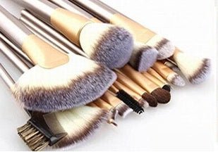 Spot Detonating 121824, White Make - up, White Make - up Brush, 24 Make - up And Brush Suits For Portable Beauty And Makeup Tools - Zambeel