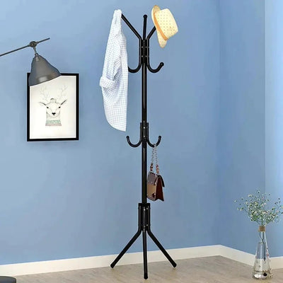 Stable Metal Clothes Stand Hanger with Hooks - Zambeel
