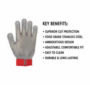 Stainless Steel Mesh Cut - Resistant Glove - Zambeel