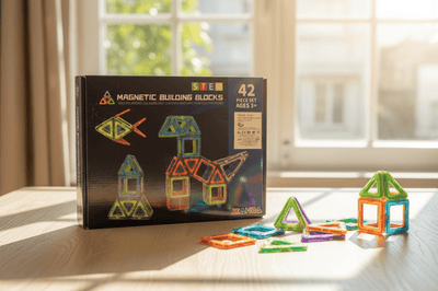 STEM - Magnetic Building Blocks Set - Zambeel