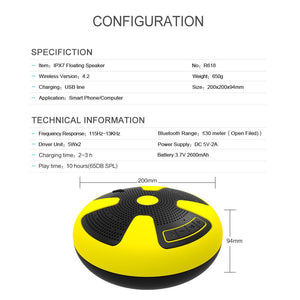 Swimming Speaker - Zambeel