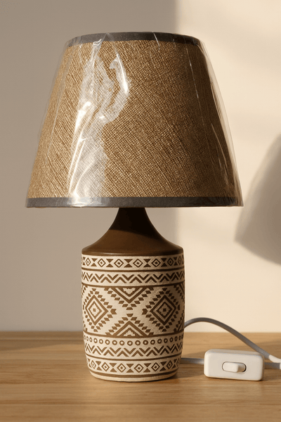 Table Lamps with Fabric Shades - Zambeel