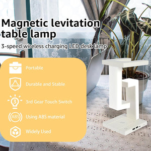 Tensegrity Smart LED Desk Lamp with Wireless Charge - Zambeel