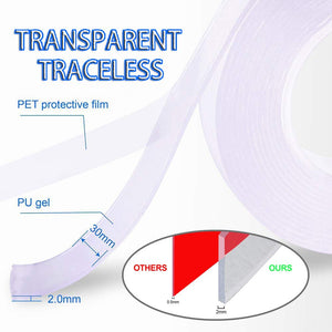 Transparent Double - Sided Nano Tape - Zambeel