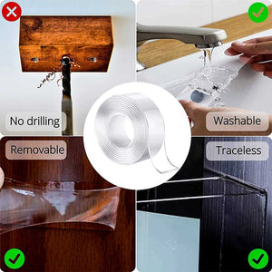 Transparent Double - Sided Nano Tape - Zambeel