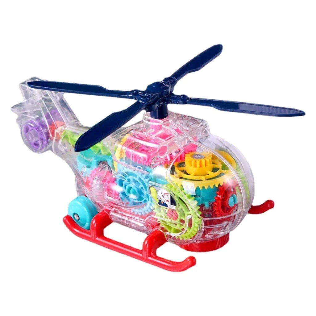 Transparent Gear Helicopter - Zambeel