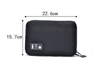 Travel Digital Storage Bag Data Cable Charging Treasure Storage Bag Hard Disk Bag Headset Bag U Disk Power Supply Finishing Package - Zambeel