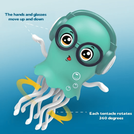 Twist - Jellyfish Musical Bump & Go Toy - Zambeel