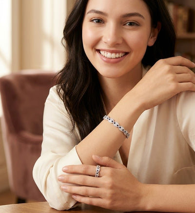 Fan Bloom Statement Kada Set