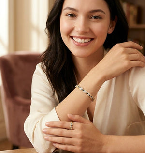 Fan Bloom Statement Kada Set