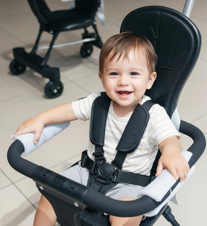 4-in-1 Baby Folding Tricycle Stroller © Ⓢ