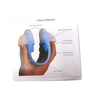 UTouch Point Body Massager Eye Care Tool Low Frequency Neck Pain Relax Eye Massager Mini Electric Handled Vibrating Stroker - Zambeel