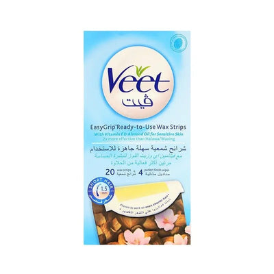 Veet - EasyGrip Ready - to - Use Wax Strips - Zambeel