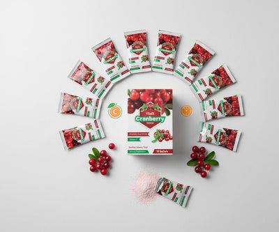 Vitafit Cranberry Sachets - Cranberry Fruit Extract with Vitamin C - Zambeel