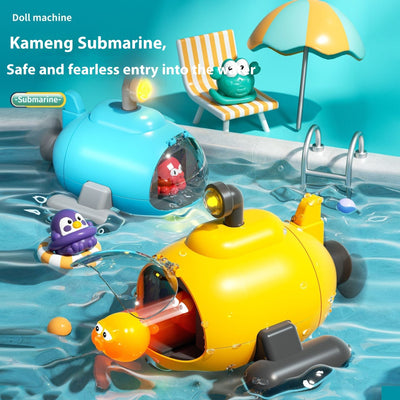 Water Toys Luminous Catapult Submarine Bath Toys - Zambeel