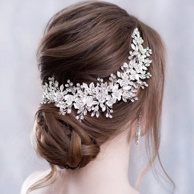 Wedding Dress, Hair Accessories, Headband - Zambeel
