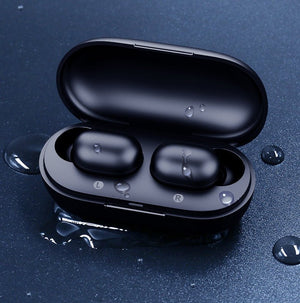 Wireless Bluetooth Headset 5.0 Binaural Stereo In - Ear Motion Waterproof - Zambeel